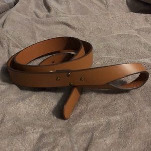 Gap knot belt. Brown size large